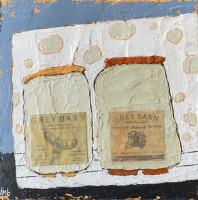 Grey Barn Jars by Judy Bramhall