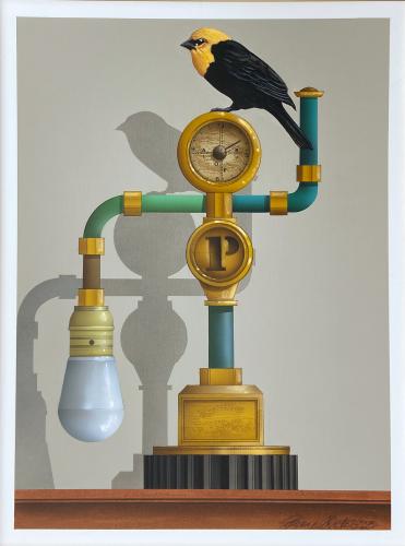 Pipe Dream (Yellow Headed Blackbird) by James Carter