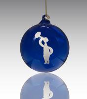 Horn Blower Ornament by A Field Gallery Swag