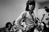 Keith Richards backstage LA Forum 1972 by Jim Marshall