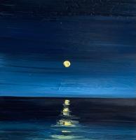 Moonlight on the Water by Rachael Cassiani