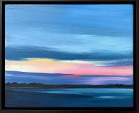 Sunset on the Lagoon by Rachael Cassiani