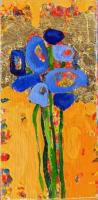 Blue Blossoms #1948 by Anne Salas